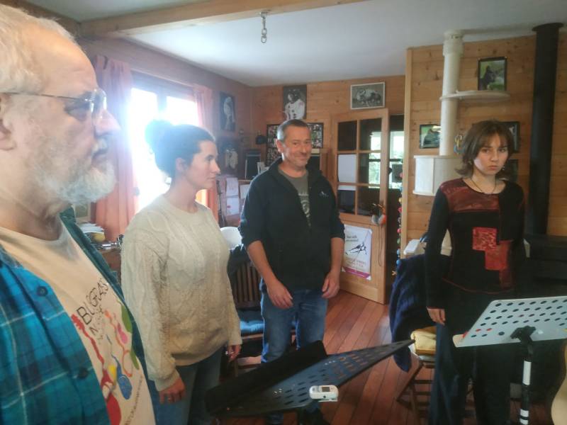 Durant Le Stack, stage de chant Bluegrass sur deux weekends. - Jam Hall